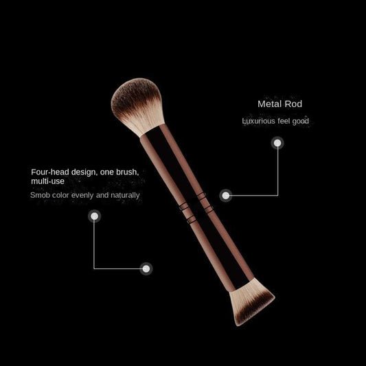 SomaGlow 4-in-1 Makeup Brush Set – Powder, Blush & Contour Brushes